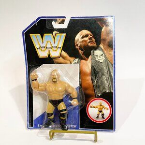 WWE Retro Series 2 Stone Cold Steve Austin Mattel 2017 New in Damaged Package